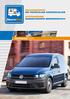 EQUIPAMIENTO DE VEHÍCULOS COMERCIALES WYPOSAZENIE SAMOCHODÓW SERWISOWYCH VOLKSWAGEN CADDY