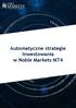 Automatyczne strategie Inwestowania w Noble Markets MT4