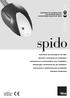 spido gearmotor for sectional doors and overhead spring or counterweight up-and-over doors instructions and warnings for the fitter