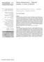 Uterine leiomyosarcoma diagnostic problems. A survey of literature. Mięsak gładkokomórkowy macicy problemy diagnostyczne. Przegląd literatury