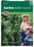 Garden Activ Ogrody. Profesjonalne nawozy w Twoim ogrodzie. Chelaty w związku z naturą