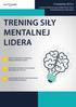 TRENING SIŁY MENTALNEJ LIDERA