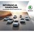 INFORMACJE HANDLOWE. Dotyczące samochodów Škoda