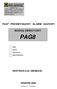 PAG PRZEMYSŁOWY ALARM GAZOWY MODUŁ OBIEKTOWY KRAKÓW 2008 PAG8 PAG8 /P PAG8 /RS-WY PAG8 /P/RS-RS-WY. (Wydanie 1F )