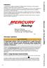 Mercury Racing, N7480 County Road UU Fond du Lac, WI