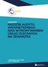 NADZÓR AUDYTU WEWNĘTRZNEGO NAD WYKONYWANIEM USŁUG ZLECANYCH NA ZEWNĄTRZ