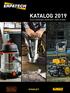 KATALOG 2019 MYJKI CIŚNIENIOWE, ODKURZACZE, POMPY DO WODY