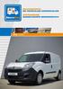 EQUIPAMIENTO DE VEHÍCULOS COMERCIALES WYPOSAZENIE SAMOCHODÓW SERWISOWYCH OPEL COMBO