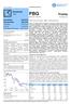 PBG. Trzymaj. Budownictwo. BRE Bank Securities. Cena docelowa 195,6 PLN. Aktualizacja raportu. BRE Bank Securities