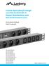 Listwa dystrybucji energii seria PDU 03/04/07/09/10 Power distribution unit PDU 03/04/07/09/10 series Instrukcja obsługi User s manual