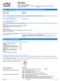 Niebezpieczne składniki : 2-Hydroxyethyl Methacrylate; Dimetakrylan uretanu ; BisGMA Zwroty wskazujące rodzaj zagrożenia (CLP)