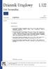 Dziennik Urzędowy Unii Europejskiej L 122. Legislacja. Akty ustawodawcze. Tom kwietnia Wydanie polskie. Spis treści ROZPORZĄDZENIA