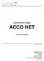 ACCO NET. System kontroli dostępu. Instrukcja instalacji