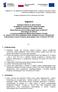 Załącznik nr 1 do ogłoszenia Prezydenta Miasta Gliwice o otwartym konkursie na wybór Partnera do współpracy w opracowaniu i realizacji projektu