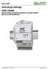 ADA-1040A. Instrukcja obsługi ADA-1040A. Adresowalny konwerter prędkości i formatu danych RS-232 na RS-485/RS-422