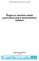 Diagnoza zasobów opieki psychiatrycznej w województwie łódzkim Departament Polityki Zdrowotnej Łódź, 2018 r.