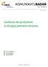 KOMUNIKATzBADAŃ. Zaufanie do polityków w drugiej połowie sierpnia NR 124/2016 ISSN